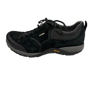 Black Dansko Waterproof Suede‎ Mesh Vibram Sole Hiking Walking Shoes Women Sz 10